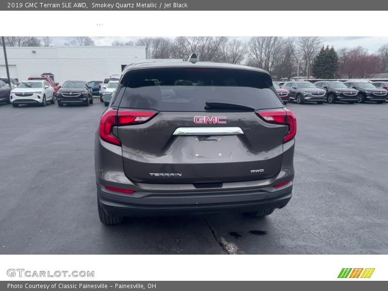 Smokey Quartz Metallic / Jet Black 2019 GMC Terrain SLE AWD