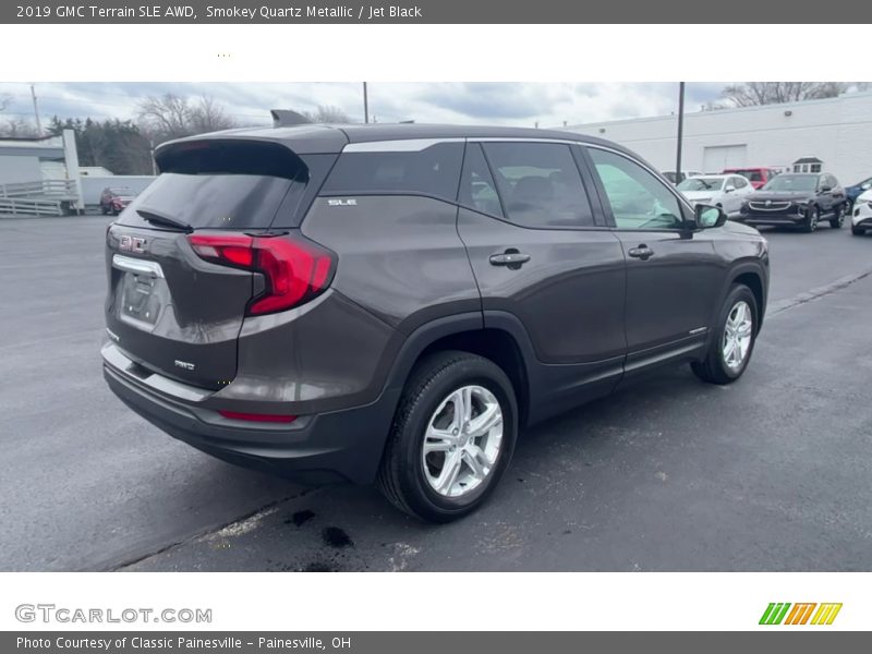Smokey Quartz Metallic / Jet Black 2019 GMC Terrain SLE AWD