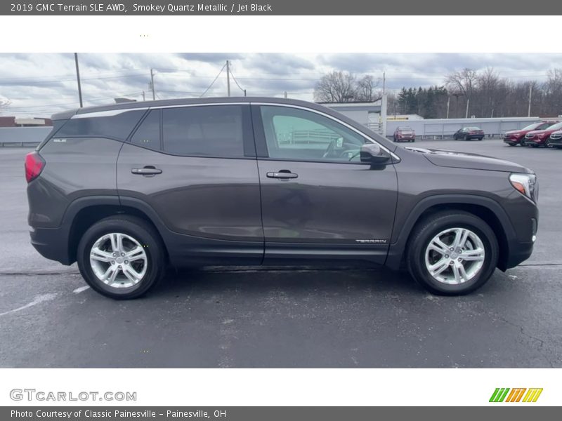Smokey Quartz Metallic / Jet Black 2019 GMC Terrain SLE AWD