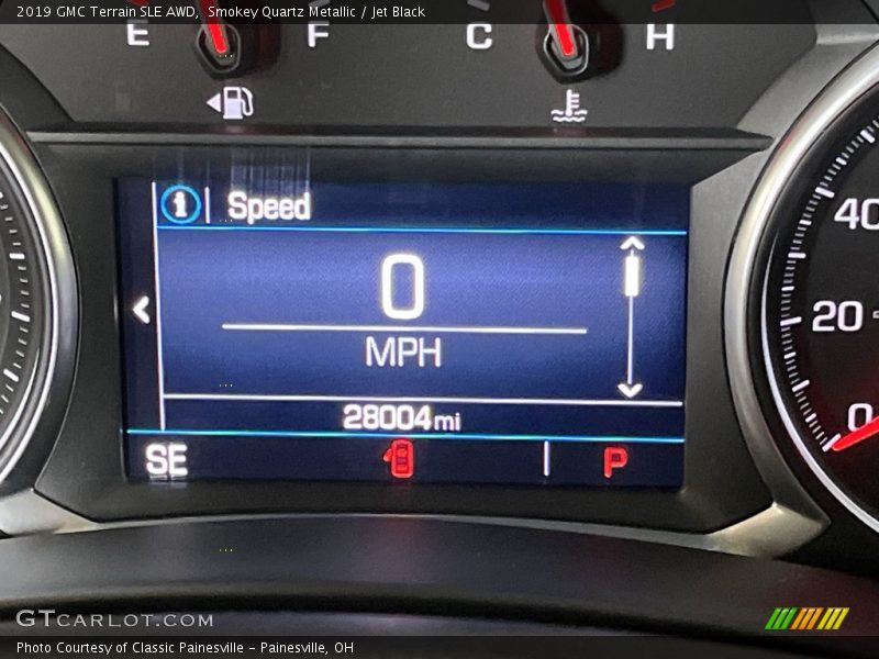 Smokey Quartz Metallic / Jet Black 2019 GMC Terrain SLE AWD