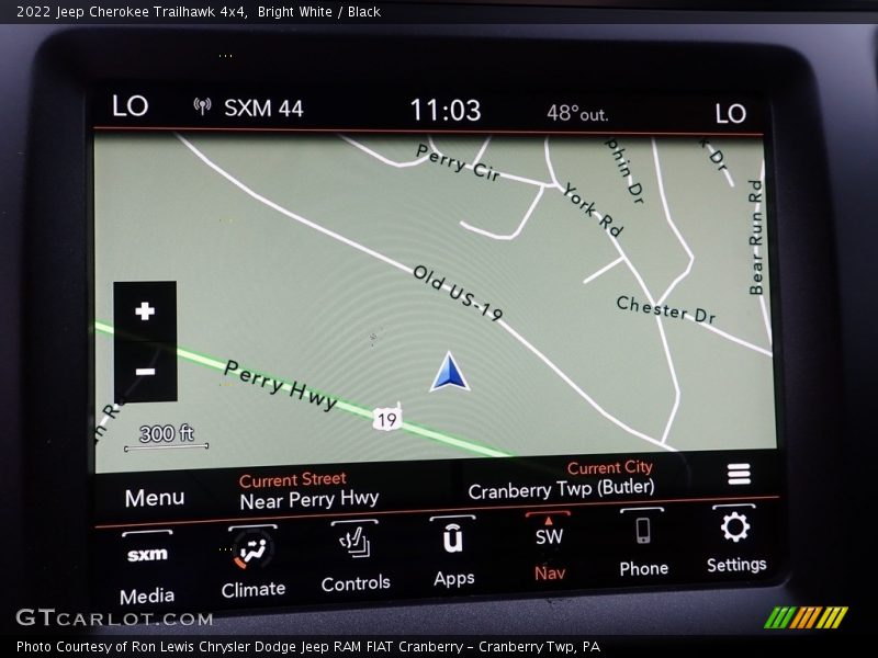 Bright White / Black 2022 Jeep Cherokee Trailhawk 4x4