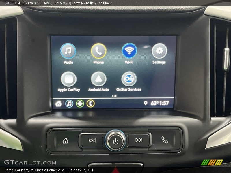 Smokey Quartz Metallic / Jet Black 2019 GMC Terrain SLE AWD