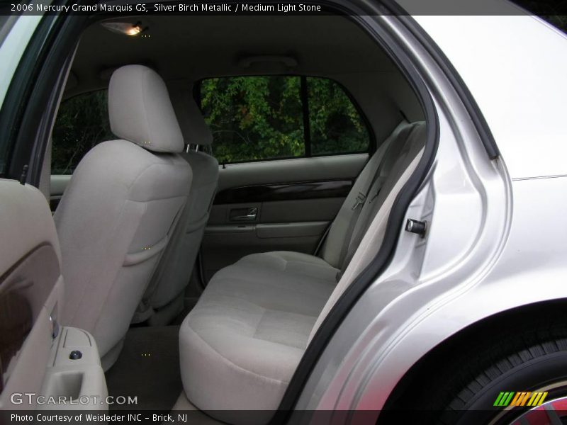 Silver Birch Metallic / Medium Light Stone 2006 Mercury Grand Marquis GS