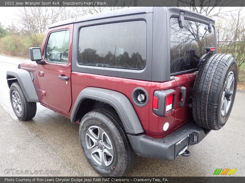 Snazzberry Pearl / Black 2022 Jeep Wrangler Sport 4x4