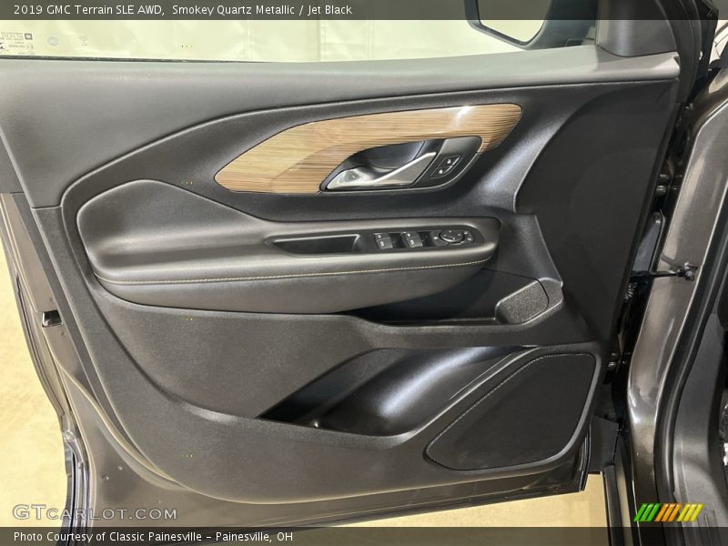 Smokey Quartz Metallic / Jet Black 2019 GMC Terrain SLE AWD