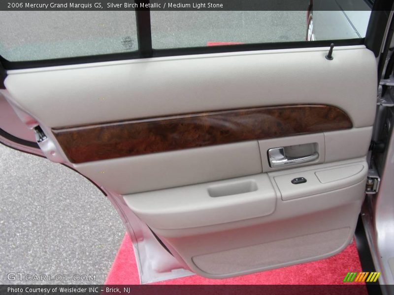 Silver Birch Metallic / Medium Light Stone 2006 Mercury Grand Marquis GS