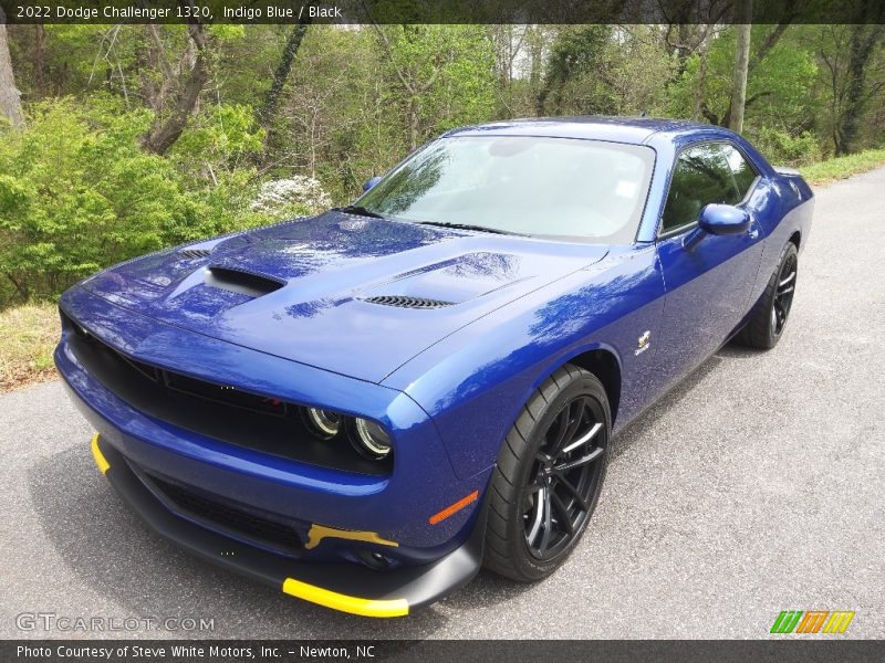 Indigo Blue / Black 2022 Dodge Challenger 1320