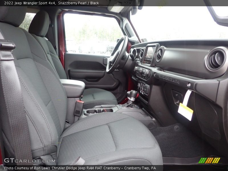 Snazzberry Pearl / Black 2022 Jeep Wrangler Sport 4x4