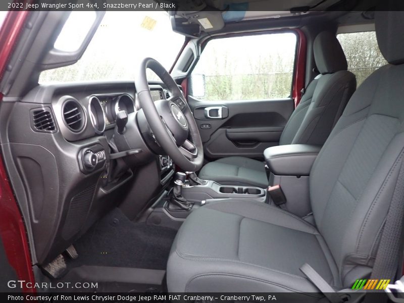 Snazzberry Pearl / Black 2022 Jeep Wrangler Sport 4x4