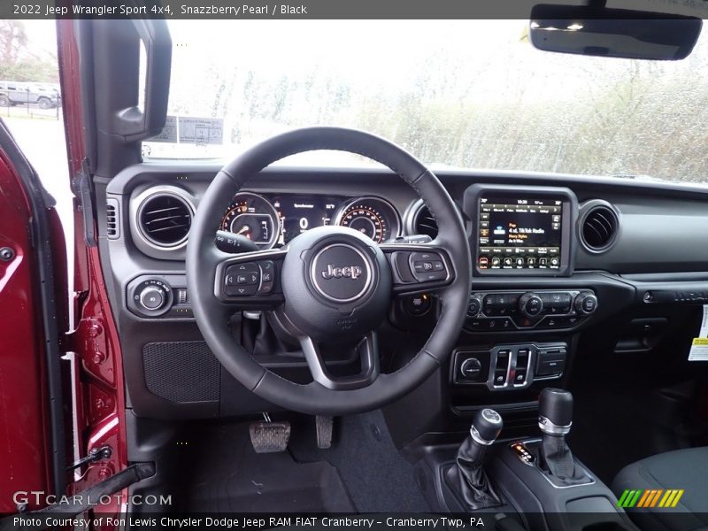 Snazzberry Pearl / Black 2022 Jeep Wrangler Sport 4x4