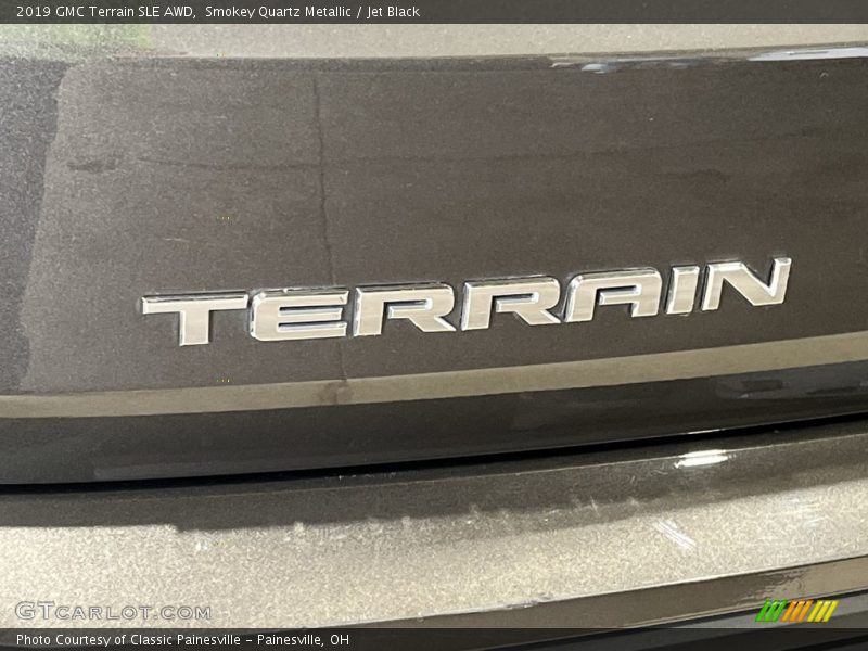 Smokey Quartz Metallic / Jet Black 2019 GMC Terrain SLE AWD
