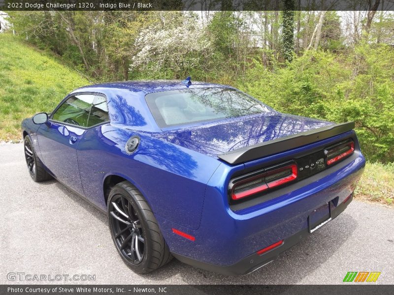 Indigo Blue / Black 2022 Dodge Challenger 1320