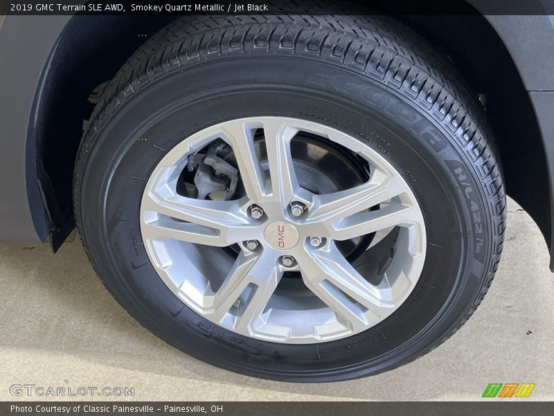 Smokey Quartz Metallic / Jet Black 2019 GMC Terrain SLE AWD