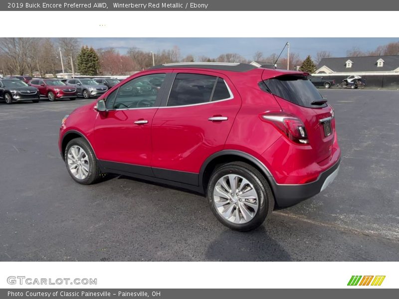 Winterberry Red Metallic / Ebony 2019 Buick Encore Preferred AWD
