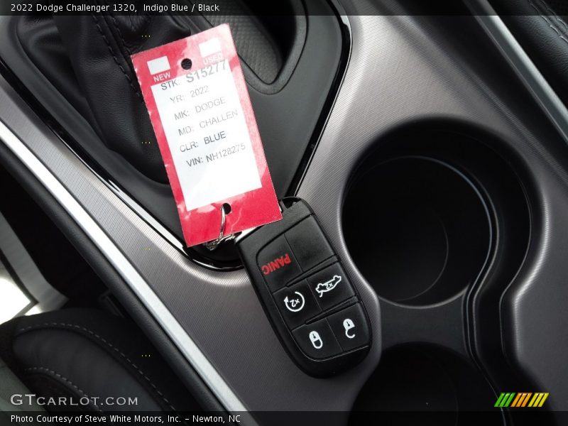 Indigo Blue / Black 2022 Dodge Challenger 1320
