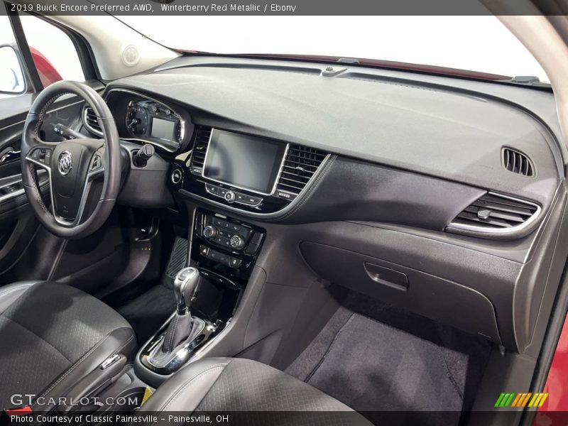 Winterberry Red Metallic / Ebony 2019 Buick Encore Preferred AWD