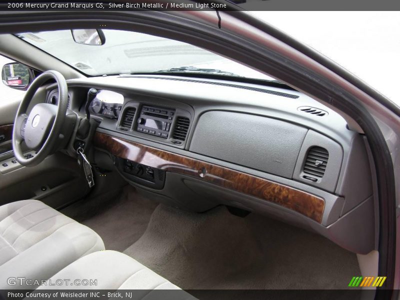 Silver Birch Metallic / Medium Light Stone 2006 Mercury Grand Marquis GS