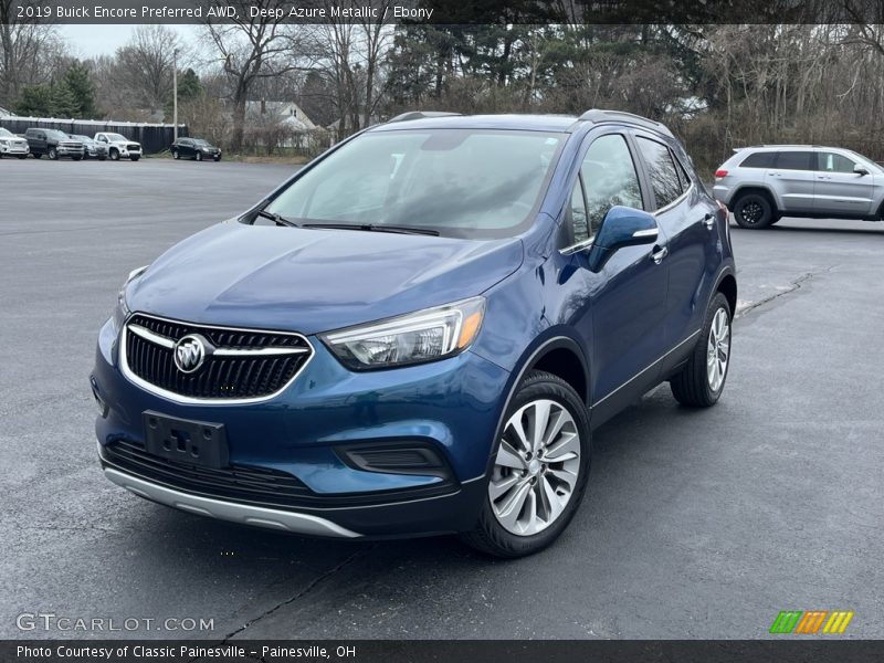 Deep Azure Metallic / Ebony 2019 Buick Encore Preferred AWD