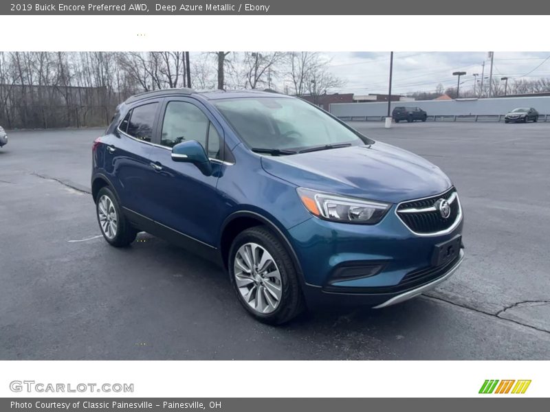 Deep Azure Metallic / Ebony 2019 Buick Encore Preferred AWD