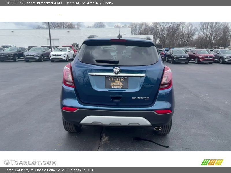 Deep Azure Metallic / Ebony 2019 Buick Encore Preferred AWD