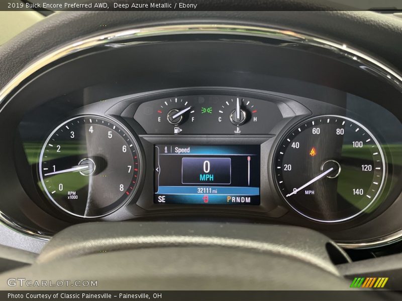 Deep Azure Metallic / Ebony 2019 Buick Encore Preferred AWD