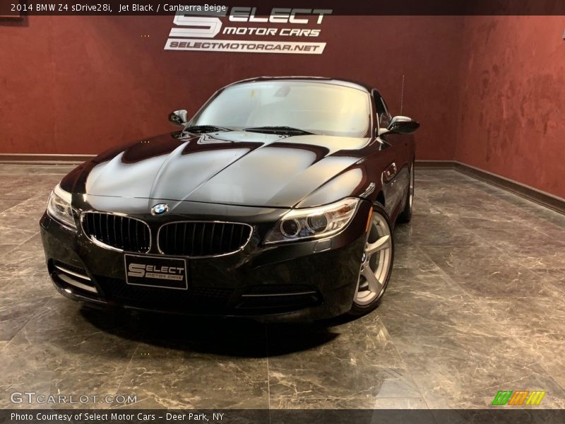 Jet Black / Canberra Beige 2014 BMW Z4 sDrive28i