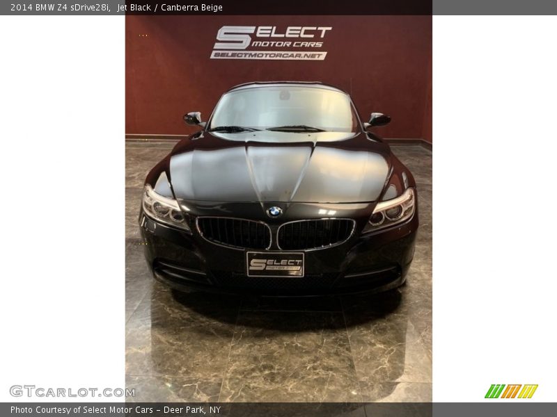 Jet Black / Canberra Beige 2014 BMW Z4 sDrive28i