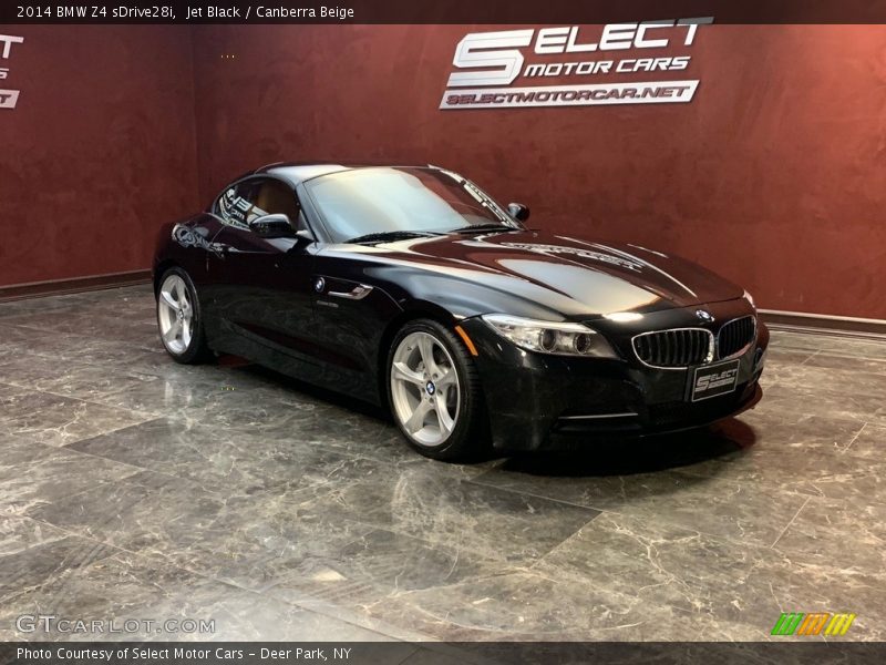 Jet Black / Canberra Beige 2014 BMW Z4 sDrive28i