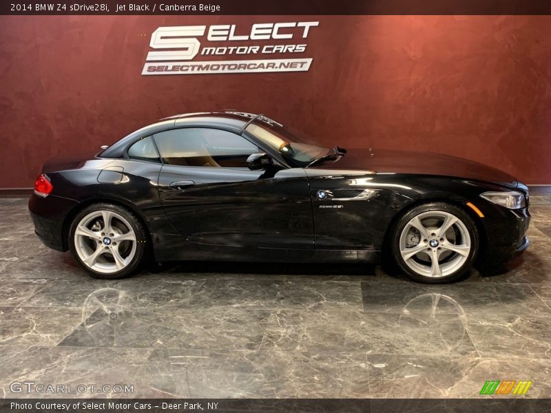 Jet Black / Canberra Beige 2014 BMW Z4 sDrive28i