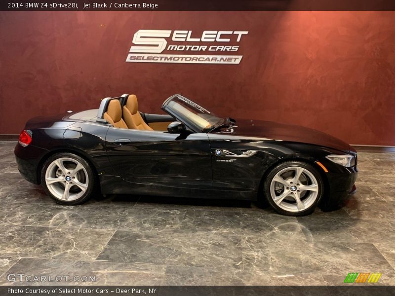 Jet Black / Canberra Beige 2014 BMW Z4 sDrive28i