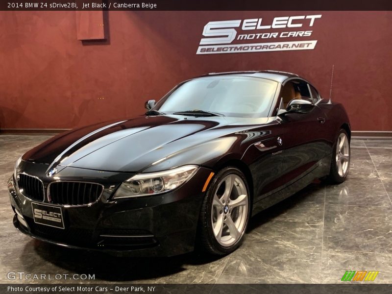 Jet Black / Canberra Beige 2014 BMW Z4 sDrive28i