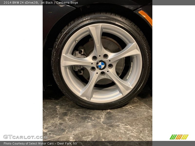 Jet Black / Canberra Beige 2014 BMW Z4 sDrive28i