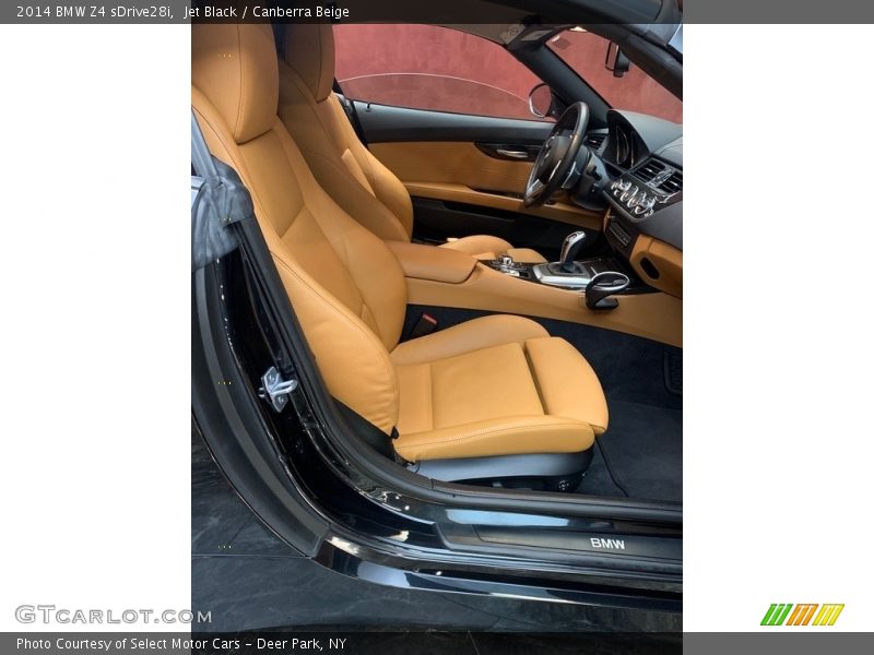 Jet Black / Canberra Beige 2014 BMW Z4 sDrive28i