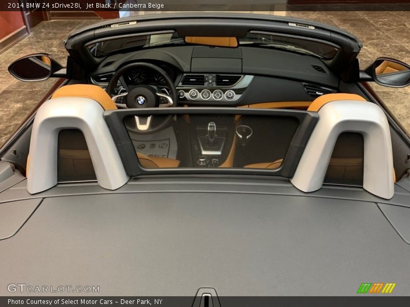 Jet Black / Canberra Beige 2014 BMW Z4 sDrive28i