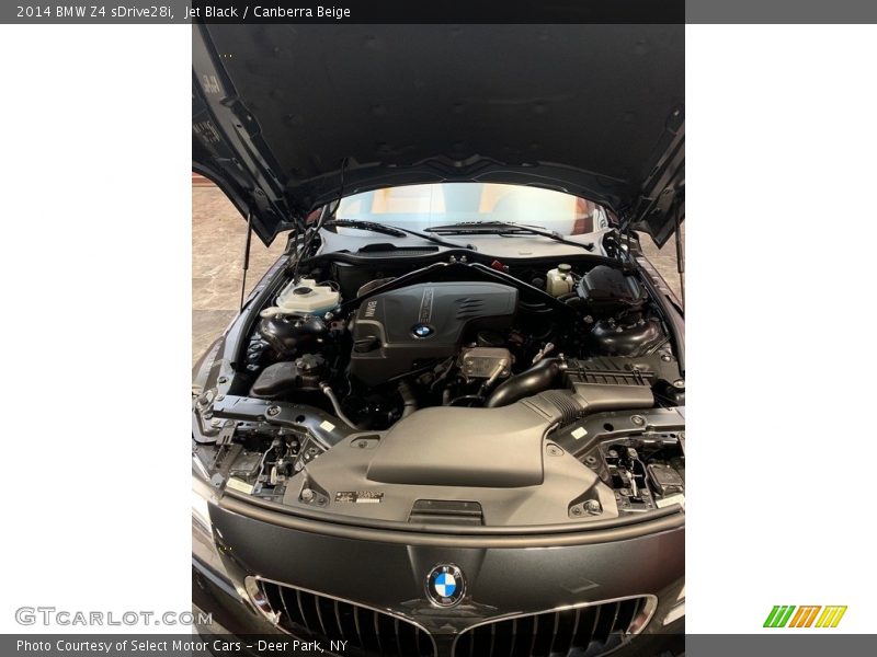 Jet Black / Canberra Beige 2014 BMW Z4 sDrive28i