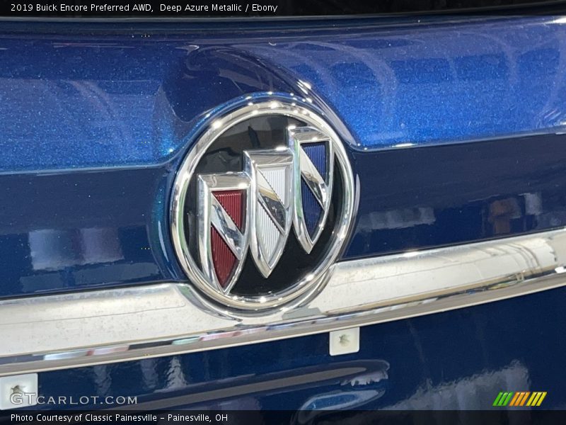 Deep Azure Metallic / Ebony 2019 Buick Encore Preferred AWD