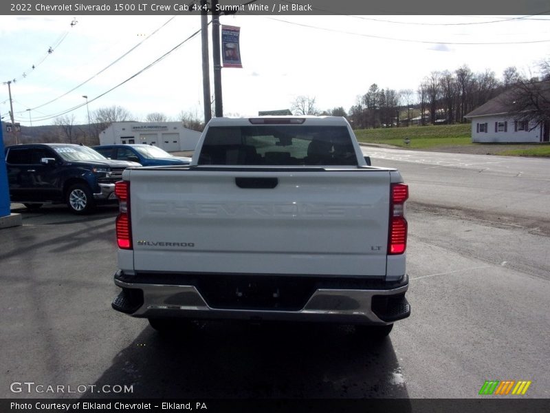 Summit White / Jet Black 2022 Chevrolet Silverado 1500 LT Crew Cab 4x4