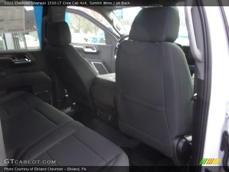 Summit White / Jet Black 2022 Chevrolet Silverado 1500 LT Crew Cab 4x4