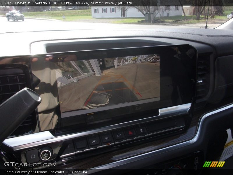 Summit White / Jet Black 2022 Chevrolet Silverado 1500 LT Crew Cab 4x4