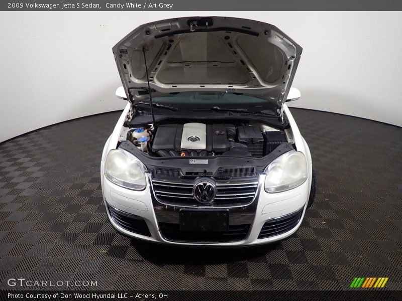 Candy White / Art Grey 2009 Volkswagen Jetta S Sedan