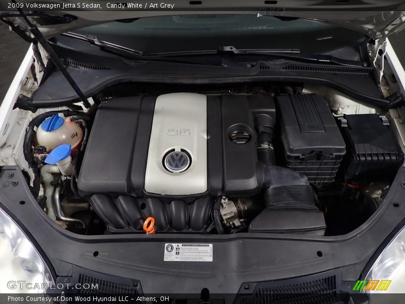 Candy White / Art Grey 2009 Volkswagen Jetta S Sedan