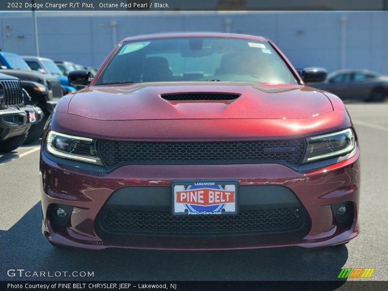 Octane Red Pearl / Black 2022 Dodge Charger R/T Plus