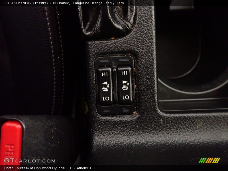 Tangerine Orange Pearl / Black 2014 Subaru XV Crosstrek 2.0i Limited