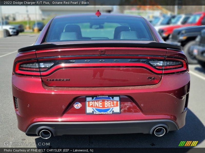 Octane Red Pearl / Black 2022 Dodge Charger R/T Plus