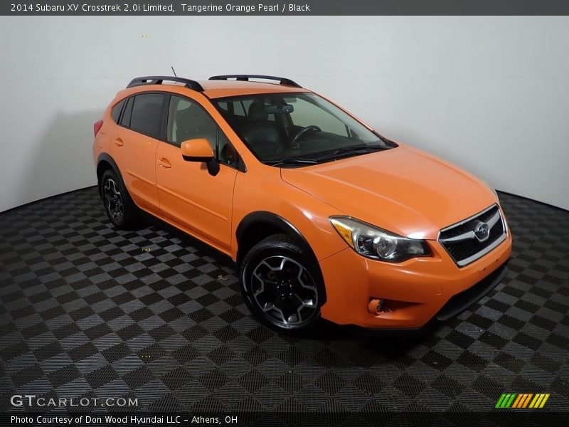 Tangerine Orange Pearl / Black 2014 Subaru XV Crosstrek 2.0i Limited