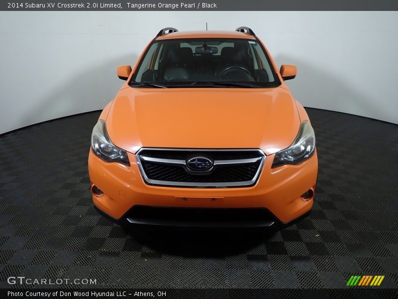 Tangerine Orange Pearl / Black 2014 Subaru XV Crosstrek 2.0i Limited