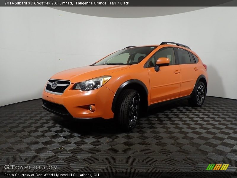 Tangerine Orange Pearl / Black 2014 Subaru XV Crosstrek 2.0i Limited