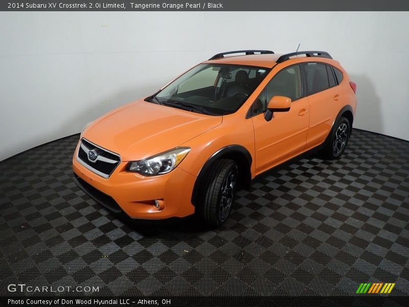 Tangerine Orange Pearl / Black 2014 Subaru XV Crosstrek 2.0i Limited