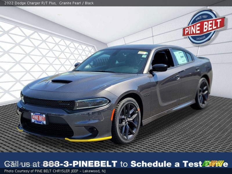 Granite Pearl / Black 2022 Dodge Charger R/T Plus