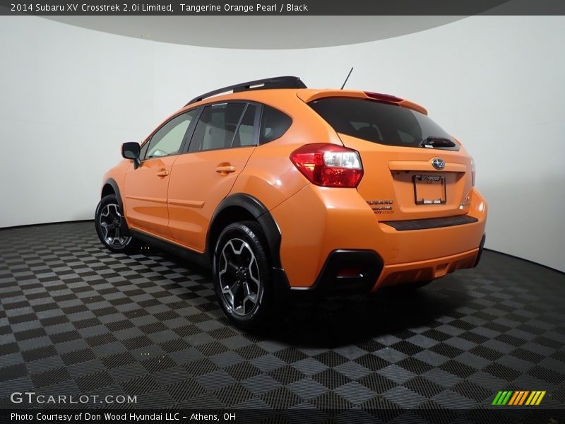 Tangerine Orange Pearl / Black 2014 Subaru XV Crosstrek 2.0i Limited